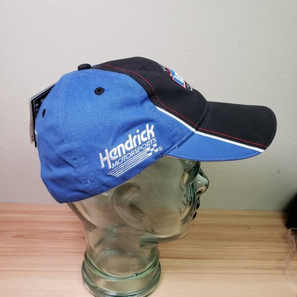Nascar Jimmie Johnson #48 Team Lowe's Racing Hat Blue Black Official Pit Cap NWT - Picture 2 of 9